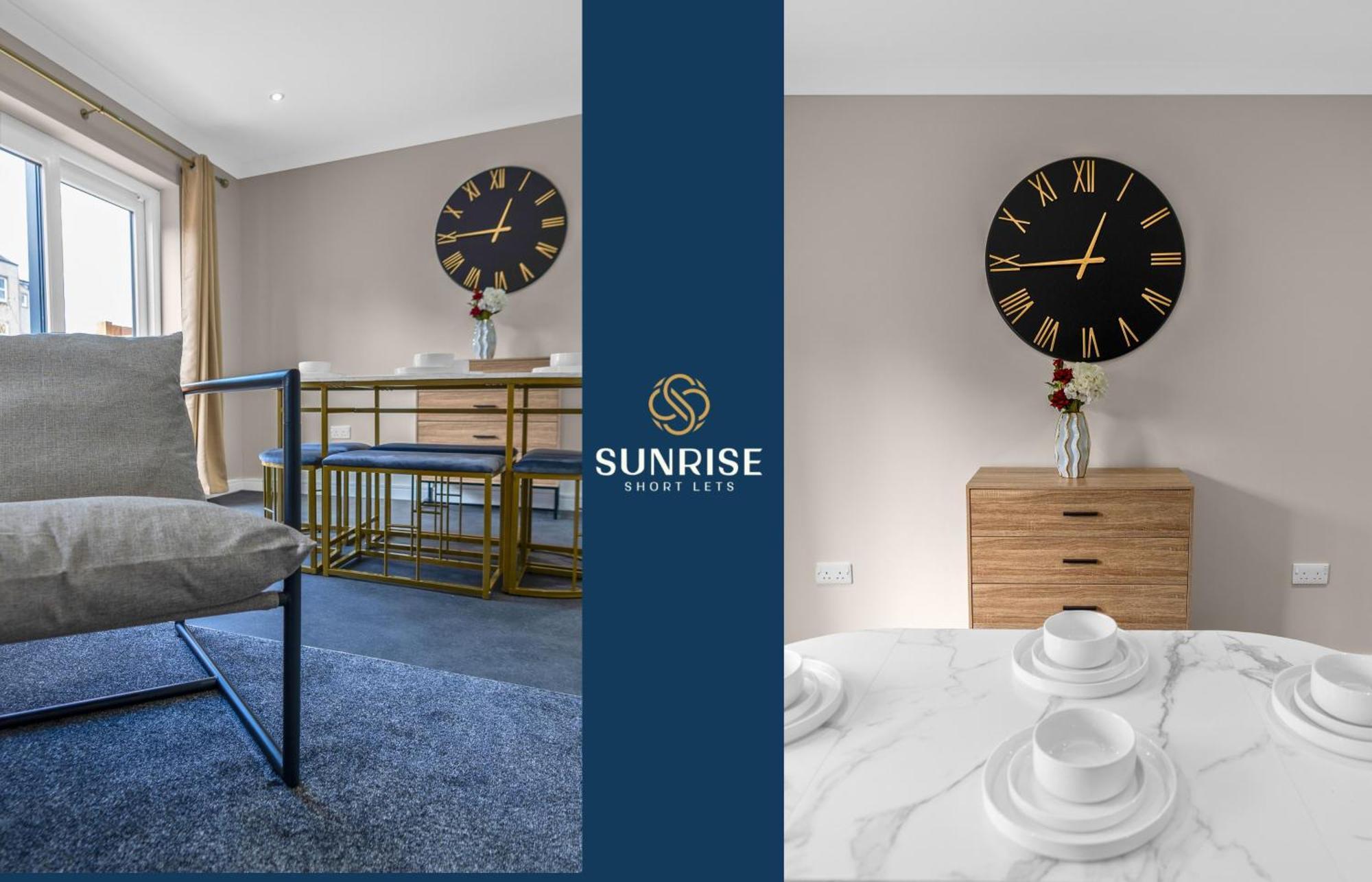 L2 - Stunning 4 Bed House With 6 Beds And 3 Bathrooms, Tvs In Each Room, Free Parking, Fully Equipped, Local Amenities, Easy Ring Road Access, Special Rates Ask Sunrise Short Lets Dundee Exteriér fotografie